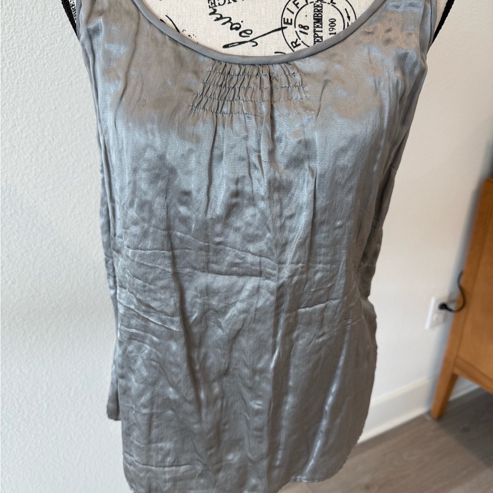 Elegant Gray Women's Top